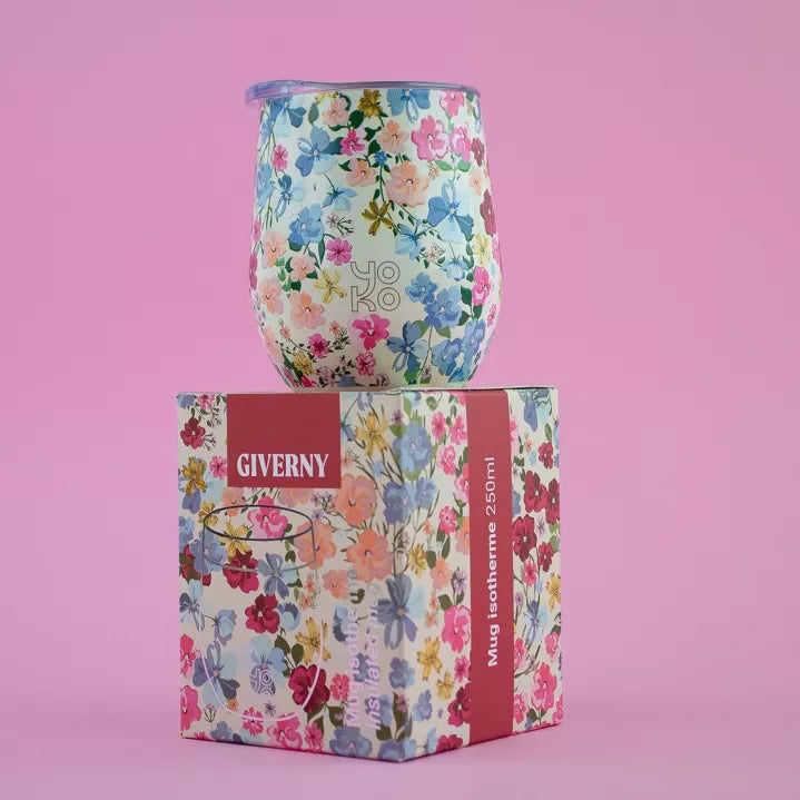 Mug isotherme bureau Yoko Design collection Giverny