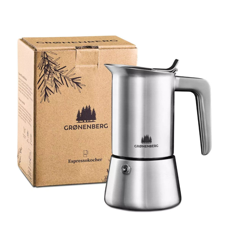 Hyggë ConceptStore Machine/ Cafetière a expresso inox induction 300ml Groenenberg