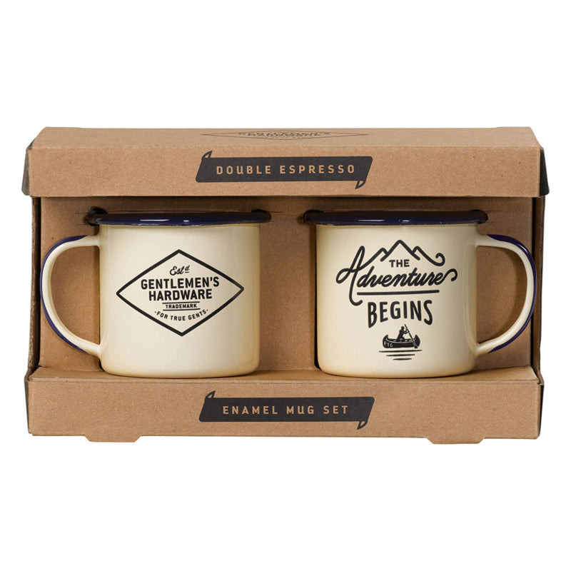 hygge conceptstore Tasse expresso émaillé Gentlemen's Hardware the adventure begins