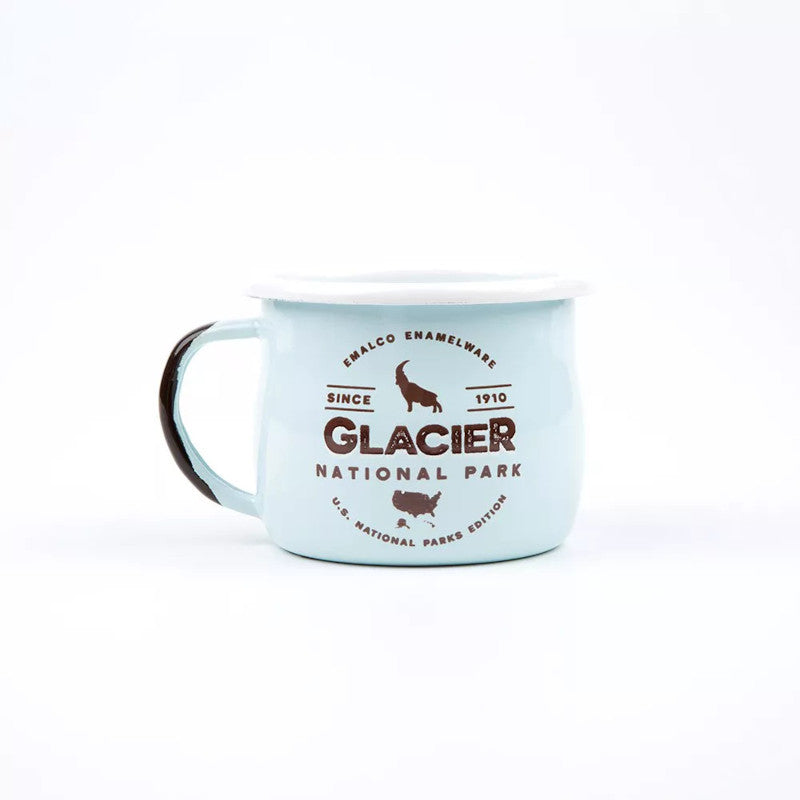 hygge concept store tasse émaillée parc national Glacier