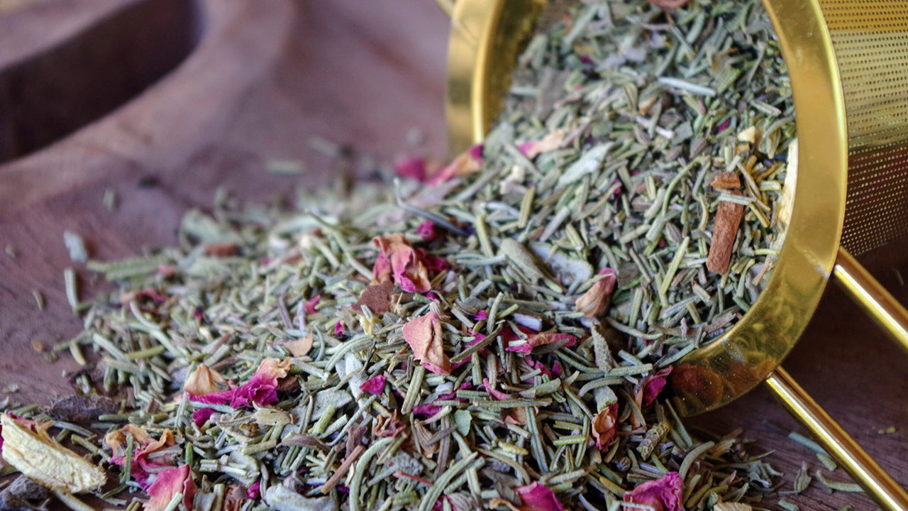 Photo de l’infusion Digesti’Zen Élixir – Infusion digestive et apaisante.