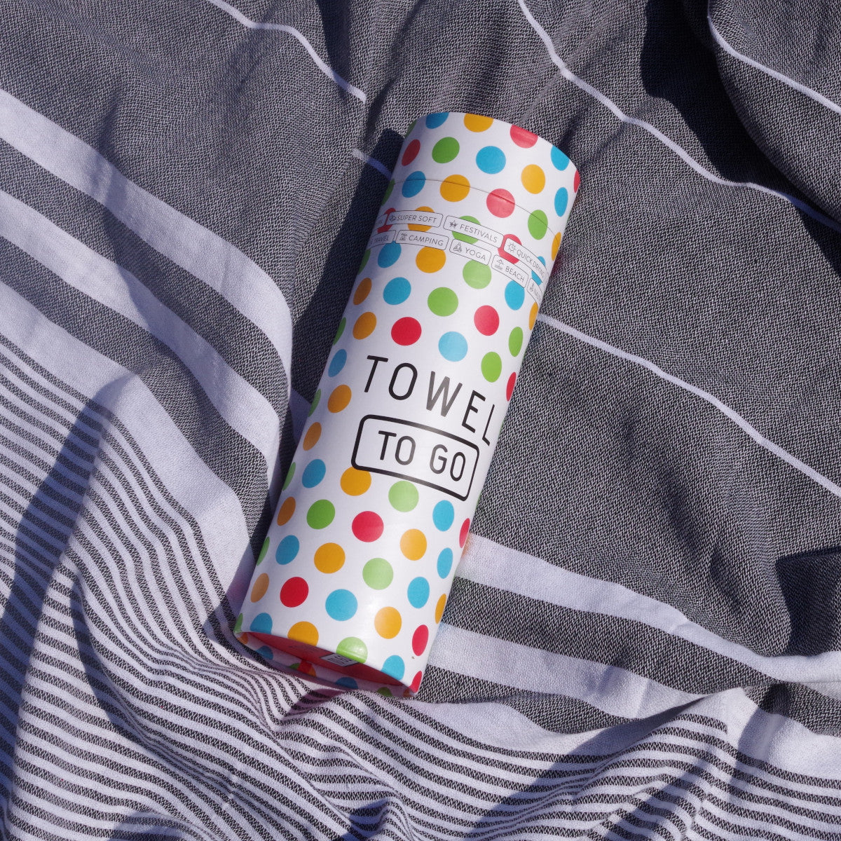 hygge conceptstore fouta serviette bohème 100% coton gris foncé