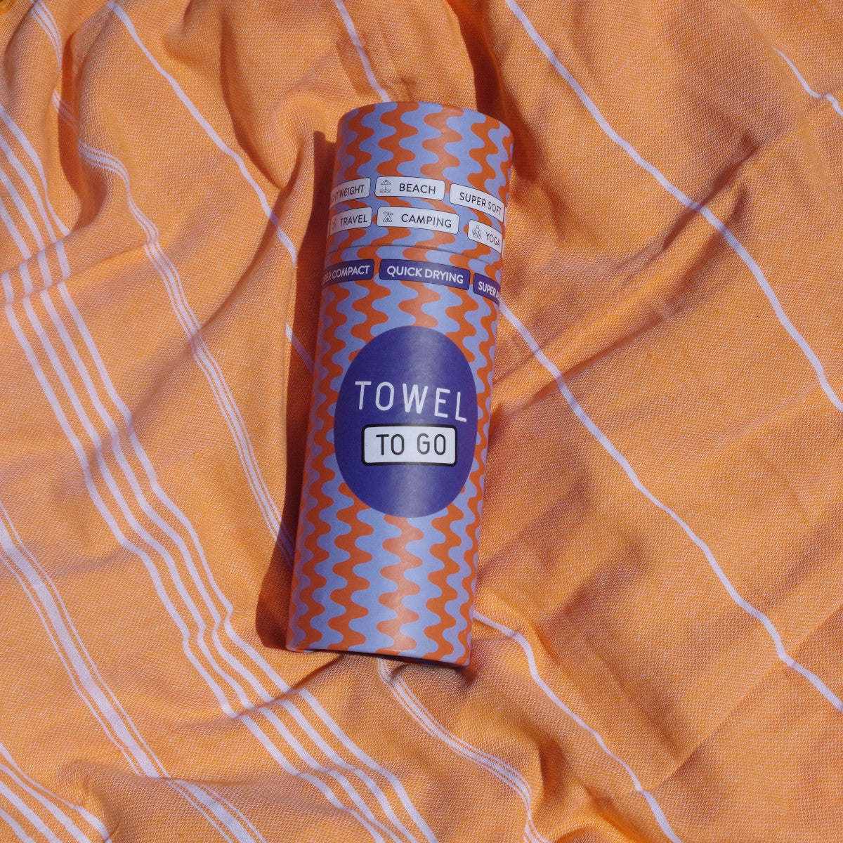 hygge conceptstore fouta serviette bohème 100% coton orange