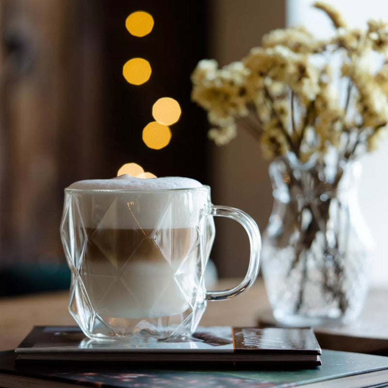 Mug Double Paroi GEO 450ml - Vialli Design Hyggë Concept Store