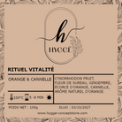 infusion immunité, infusion hiver, tisane vitalité, boisson naturelle, gingembre cannelle, Hygge Concept Store