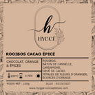 rooibos cacao, infusion chocolat orange, tisane épices, boisson cocooning Hygge CONCEPT STORE, rooibos sans théine