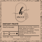 infusion fruits rouges, boisson cocooning, Hygge Concept Store, infusion naturelle, pause détente