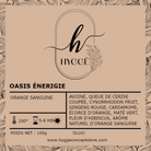 Oasis Énergie – infusion au maté vert, orange sanguine, ginseng et cardamome, hygge concept store