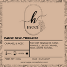 thé vert caramel sésame, thé gourmand new york, boisson cocooning, Hygge Concept Store, infusion bien-être