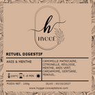 infusion digestion, infusion anis menthe, boisson bien-être, tisane après repas, Hygge Concept Store