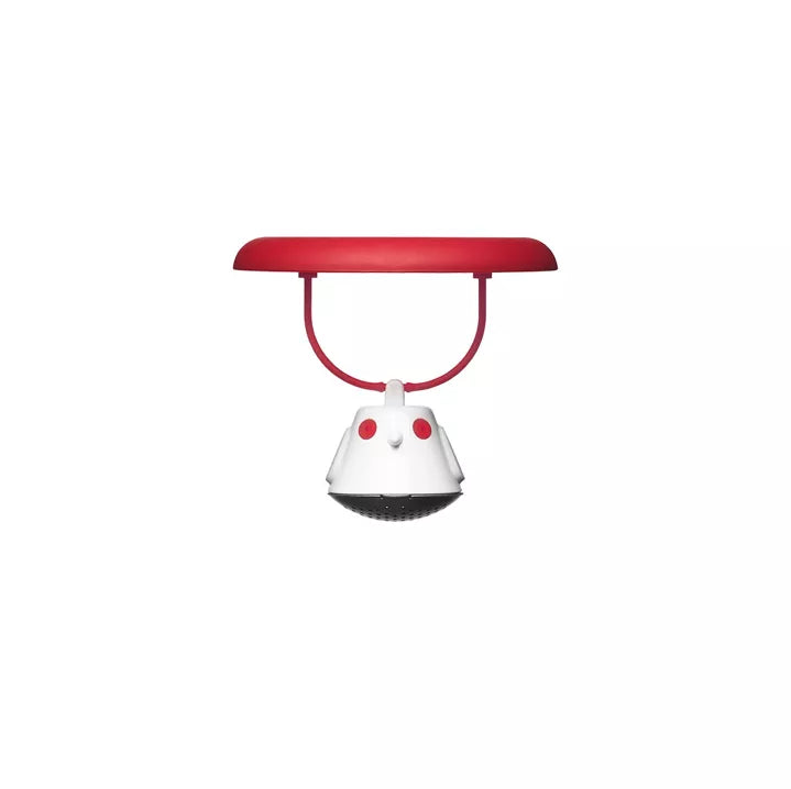 infuseur à thé rouge QDO – filtre inox & plastique sans BPA