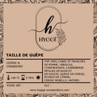  Photo du thé Taille de Guêpe – Thé vert drainant aux notes de cerise et cranberry, infusion bien-être et silhouette.