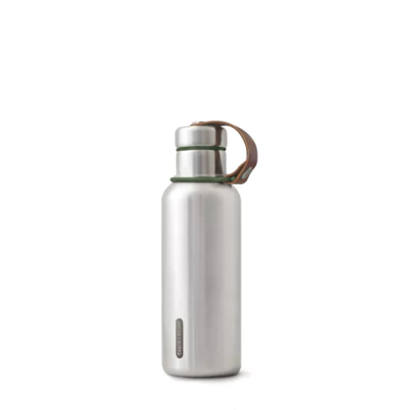 hygge concept store gourde inox isotherme 500ml black blum olive