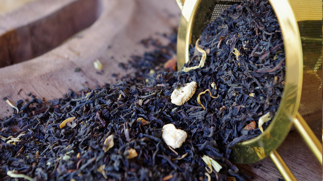 Photo du Thé des Tsars – Thé noir aux agrumes, inspiration russe.